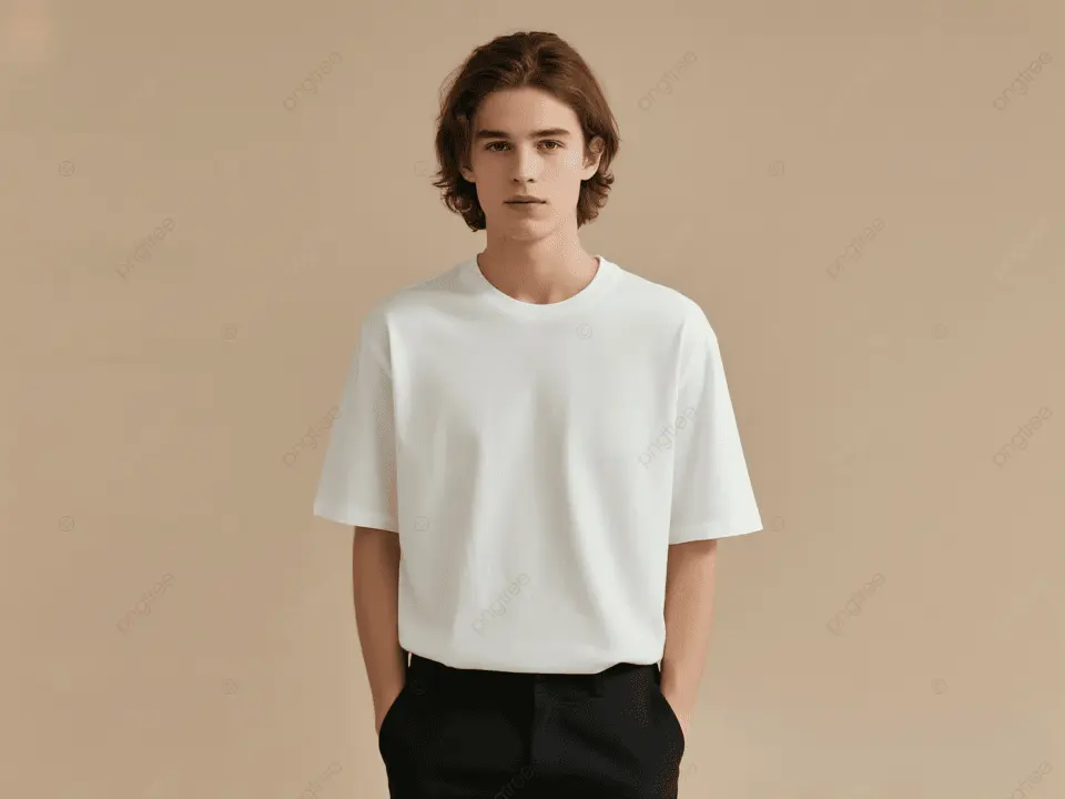 Men Basic Crew Neck T-Shirt - Image 4